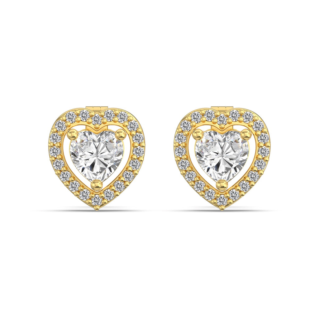 Infinity Heart Convertible earrings