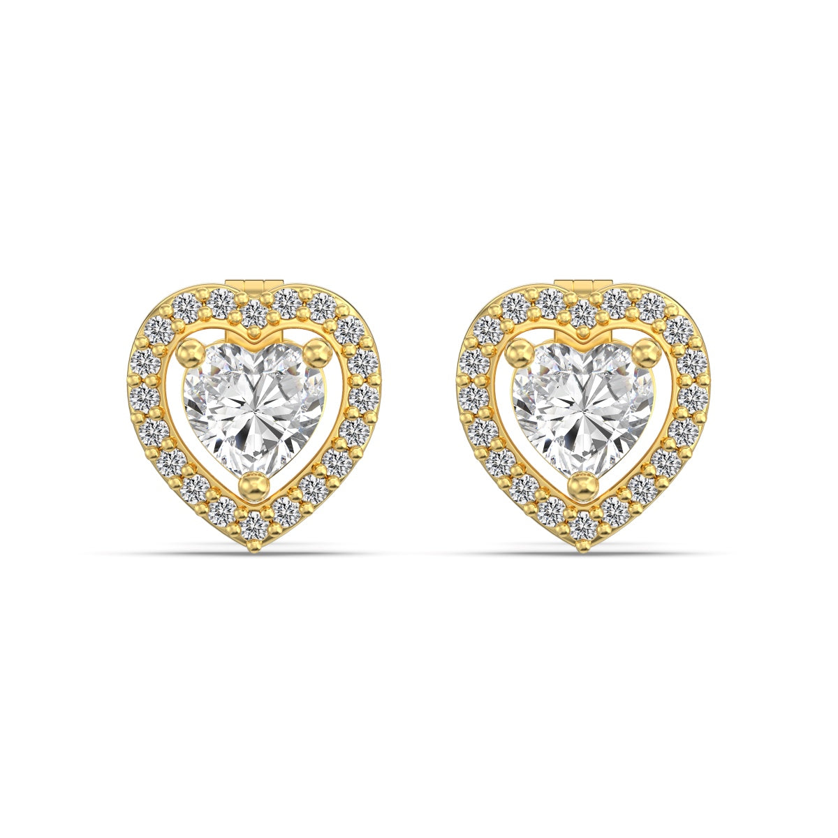 Infinity Heart Convertible earrings