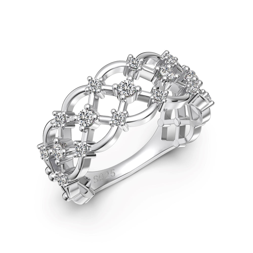 Lace eternity Ring