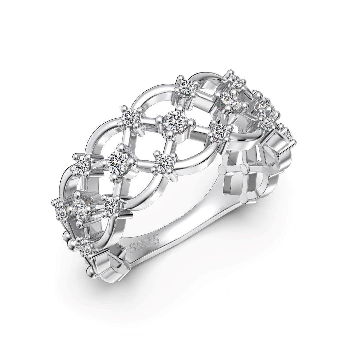 Lace eternity Ring