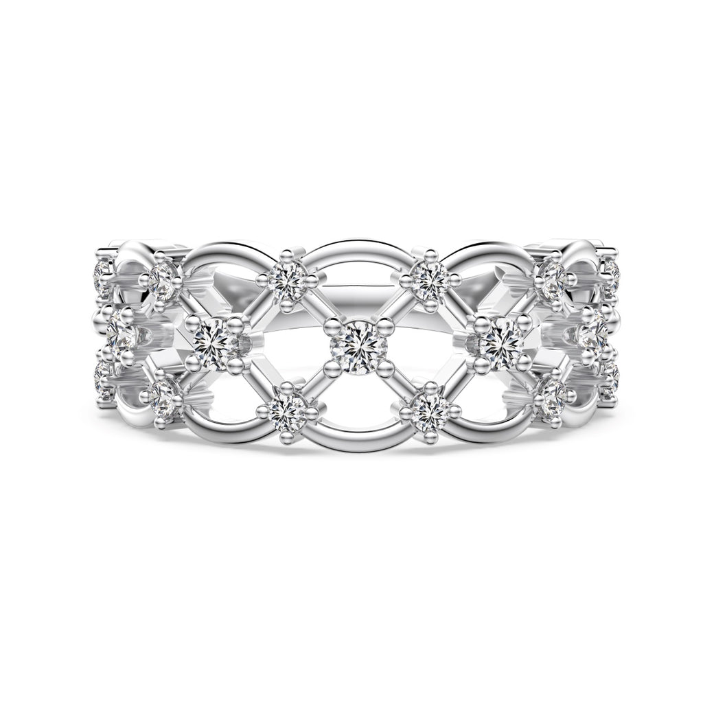 Lace eternity Ring