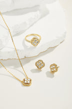Sparkling Blossoms Studs