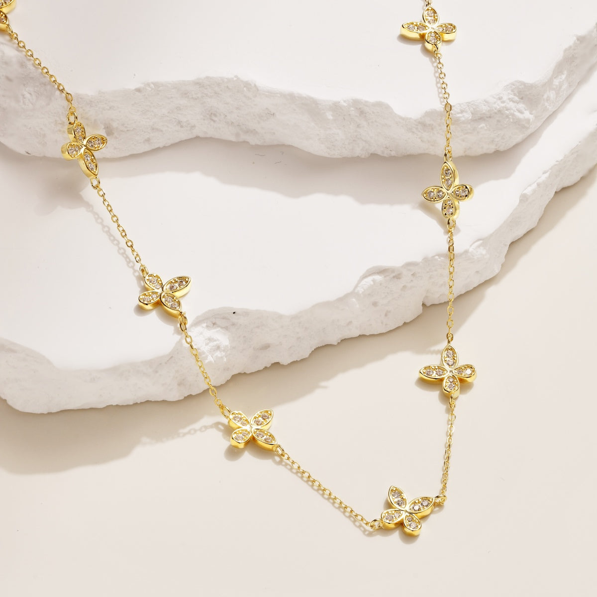 Butterfly Station Necklace