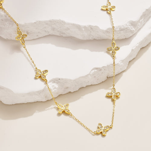 Butterfly Station Necklace