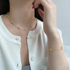 Butterfly Station Necklace