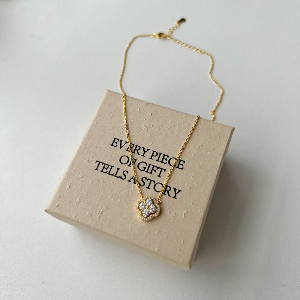 Sparkling Blossom Necklace