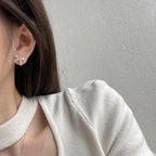 Opulence Ribbon Studs