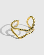Serenity Curve Ring