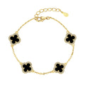 Midnight Petal Bracelet