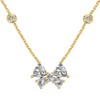 Sparkly Bow Necklace