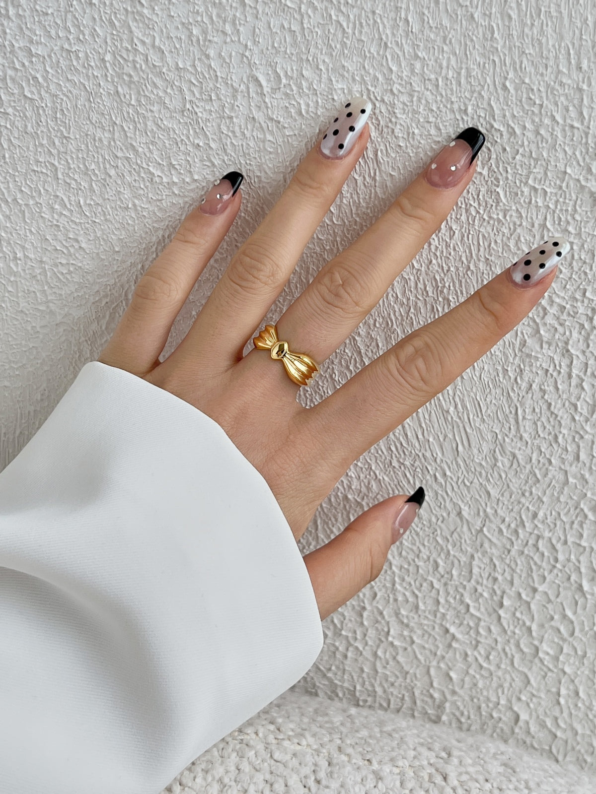 Grace Bow Ring (Adjustable)