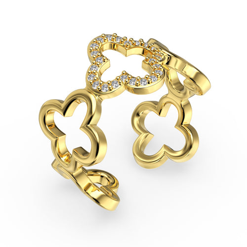Brilliant Floura Ring