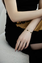 Midnight Petal Bracelet