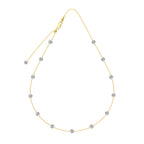 Alura Zircon Station Necklace