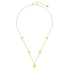 Charm Clover Station Necklace