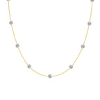 Alura Zircon Station Necklace