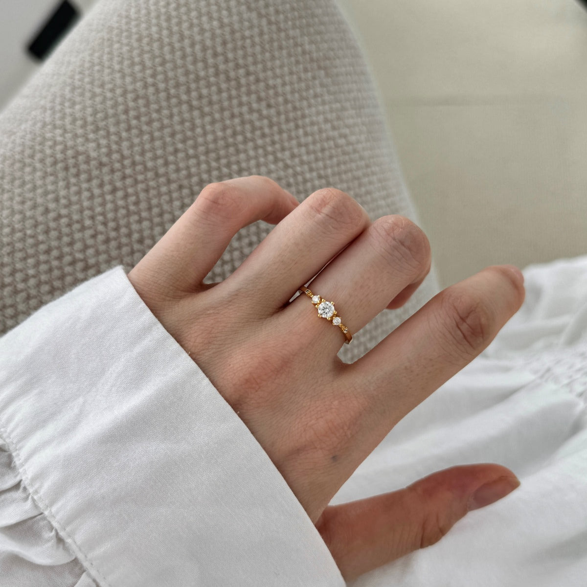 Ariya Spark Ring (Adjustable)