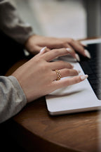 Lace Eternity Ring