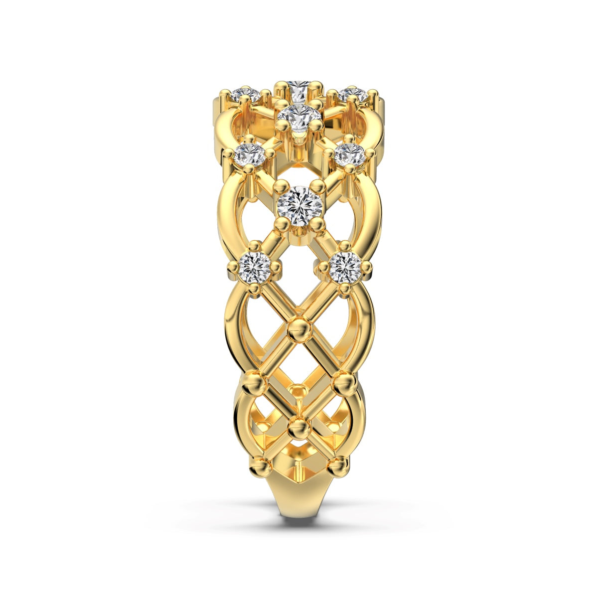 Lace Eternity Ring