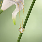 Royal Clover Reversible Necklace
