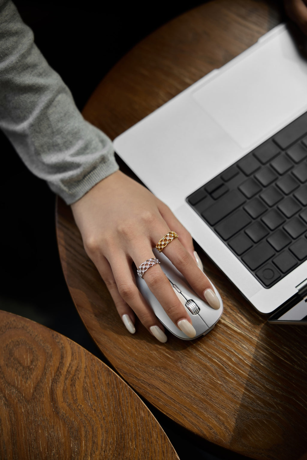 Lace Eternity Ring