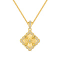 Aurelia Diamond Bloom Necklace