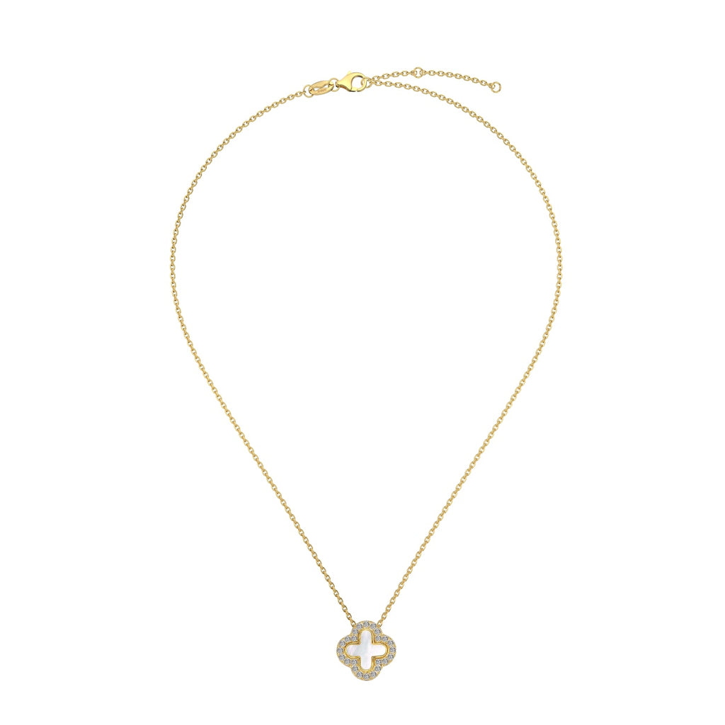 Royal Clover Reversible Necklace