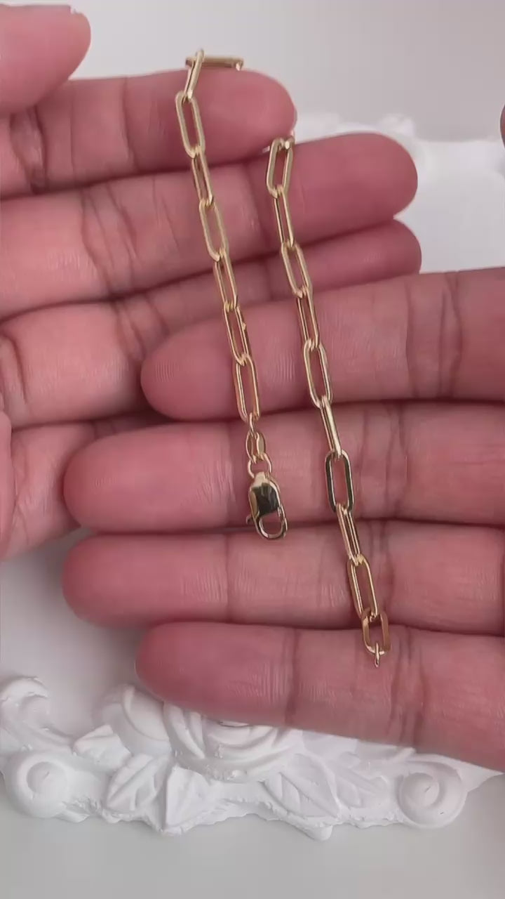 Paper Clip Bracelet