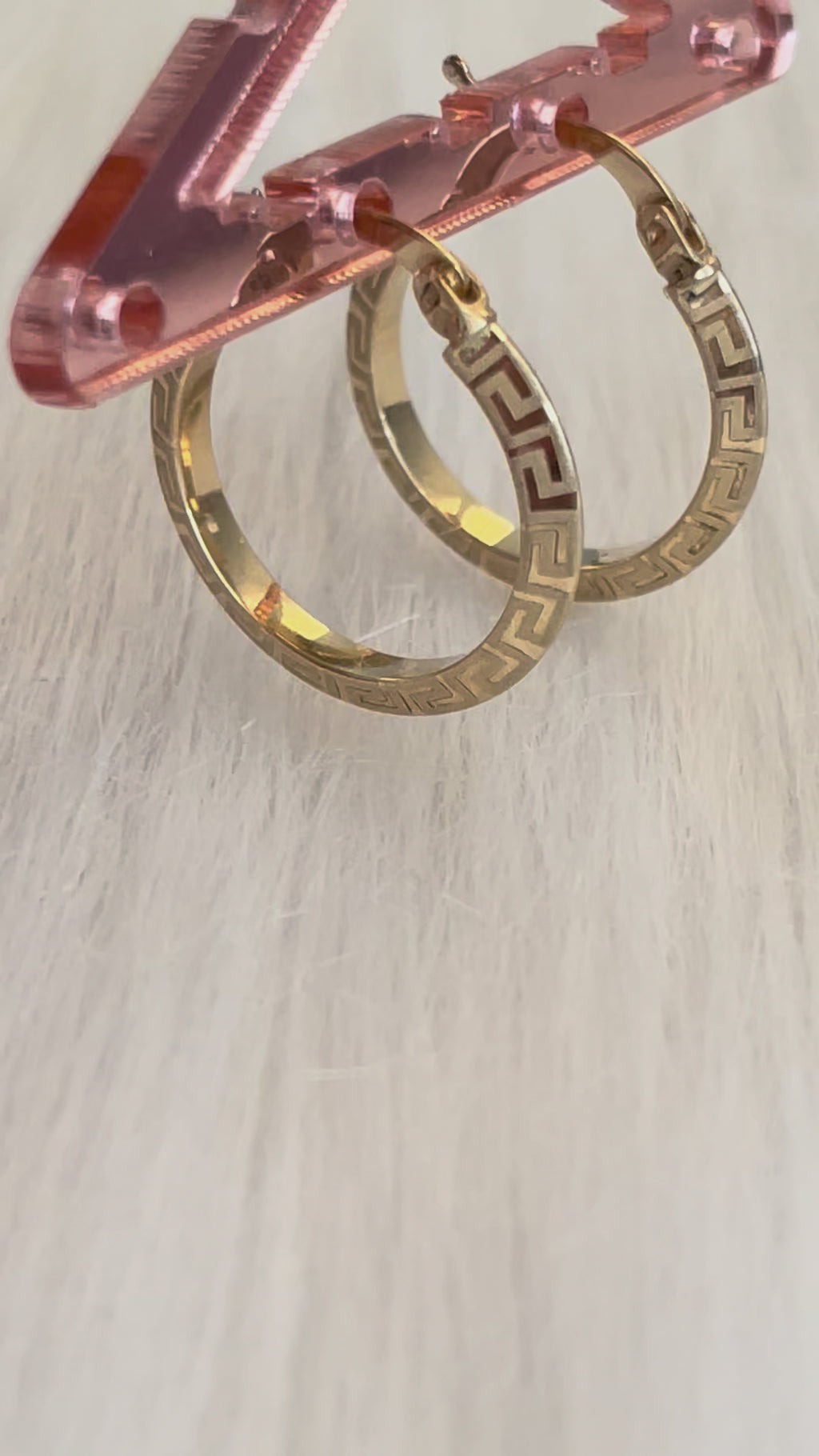 Printed Hoops