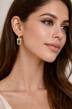 Chunky Double Chain Dangling
