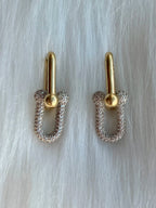 Chunky Double Chain Dangling