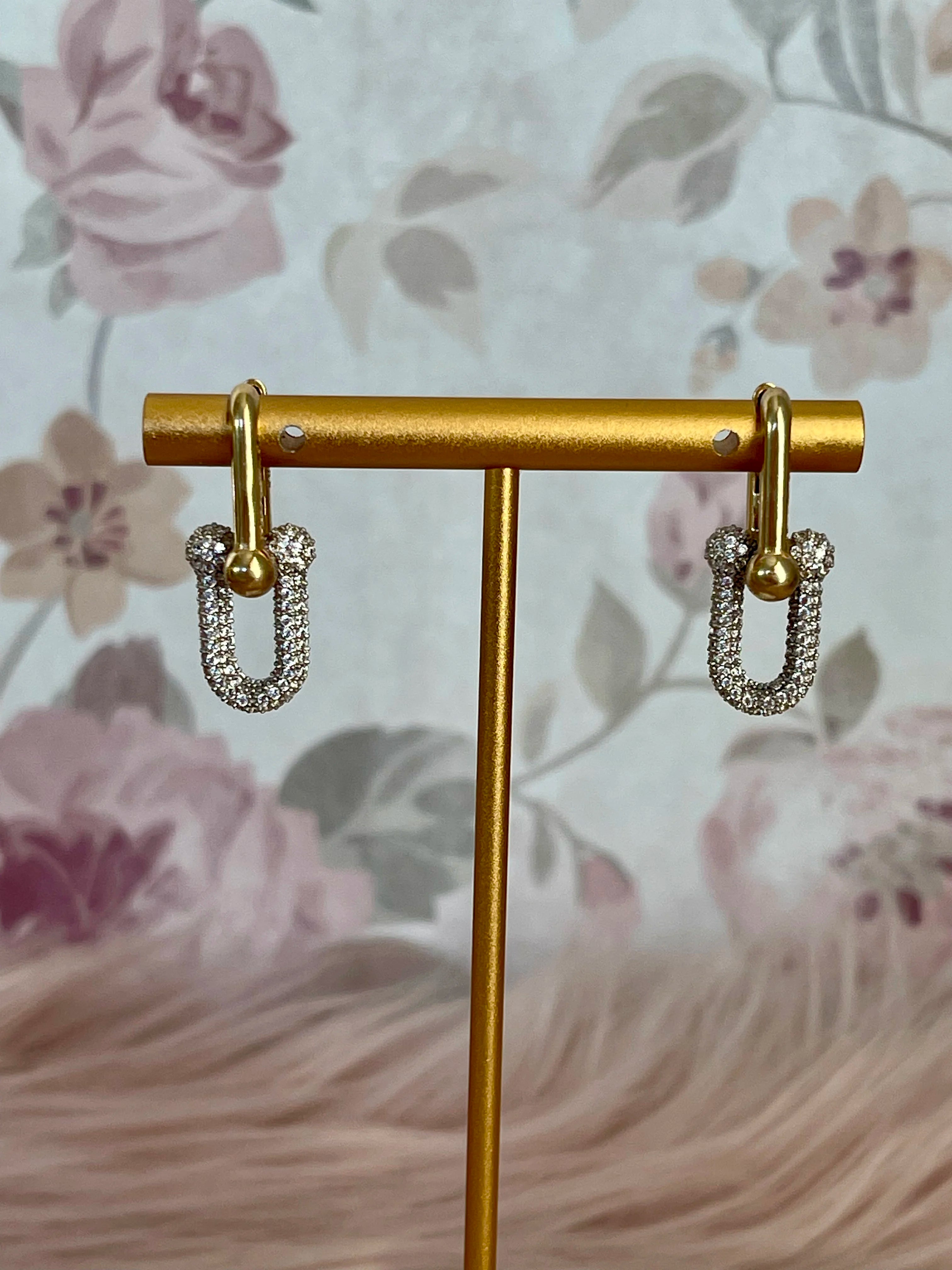 Chunky Double Chain Dangling